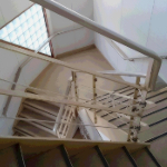 ビル屋内階段および手摺